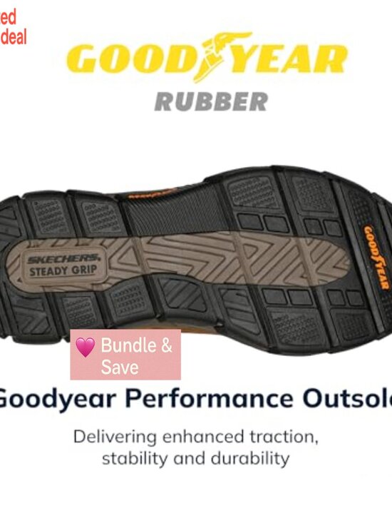 Relaxed Fit Water-Repellent Leather Mid-Top Boots with Memory Foam Insole main image 5